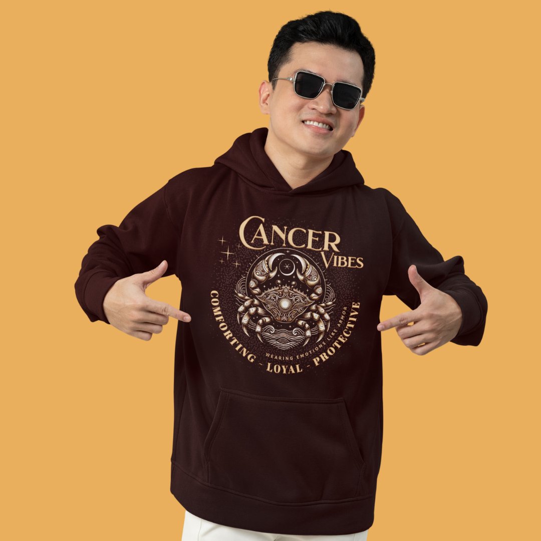 Cancer Vibes Hoodie - TranquilTrendz