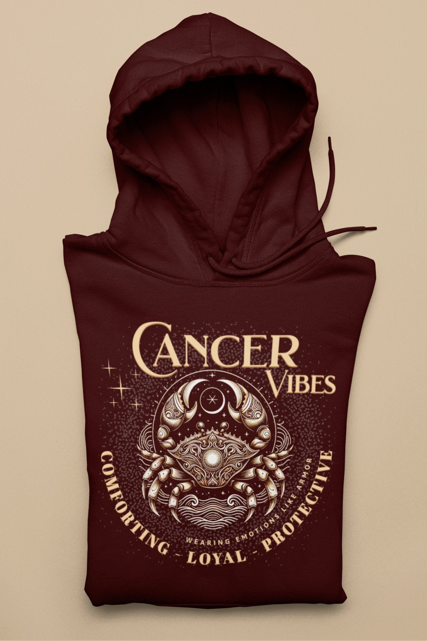 Cancer Vibes Hoodie - TranquilTrendz