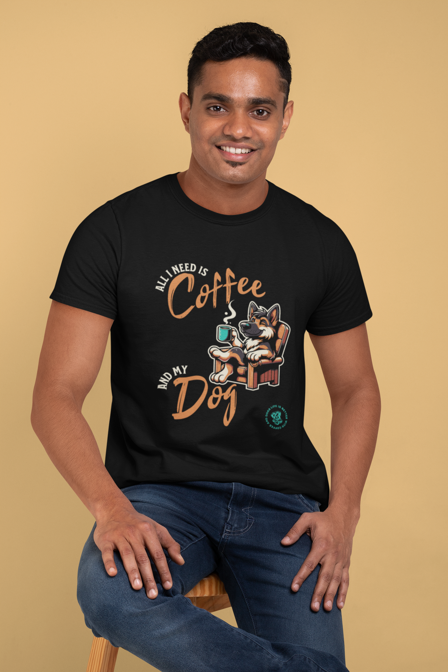 All I Need is Coffee and My Dog T-shirt