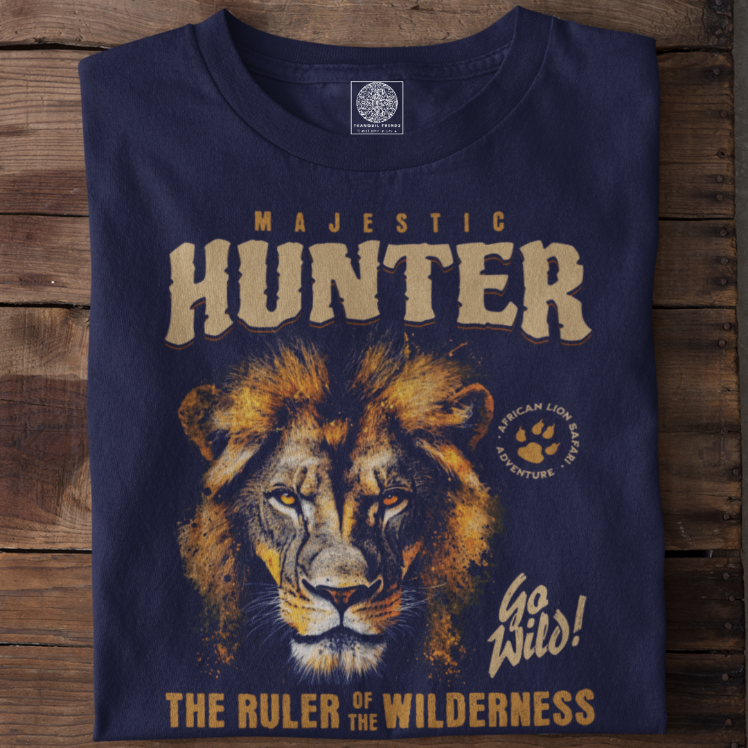 Majestic Hunter Lion T-Shirt