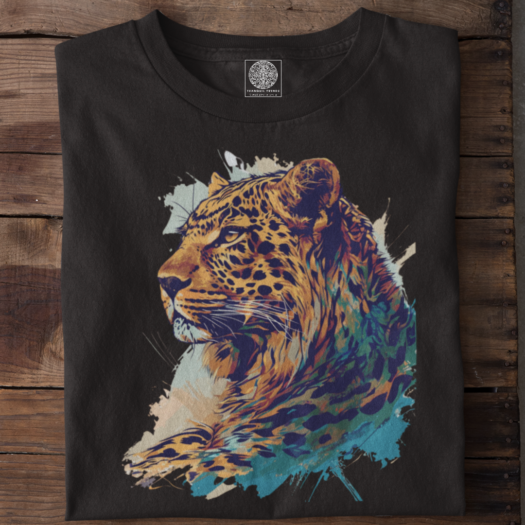Stealthy Leopard Gaze