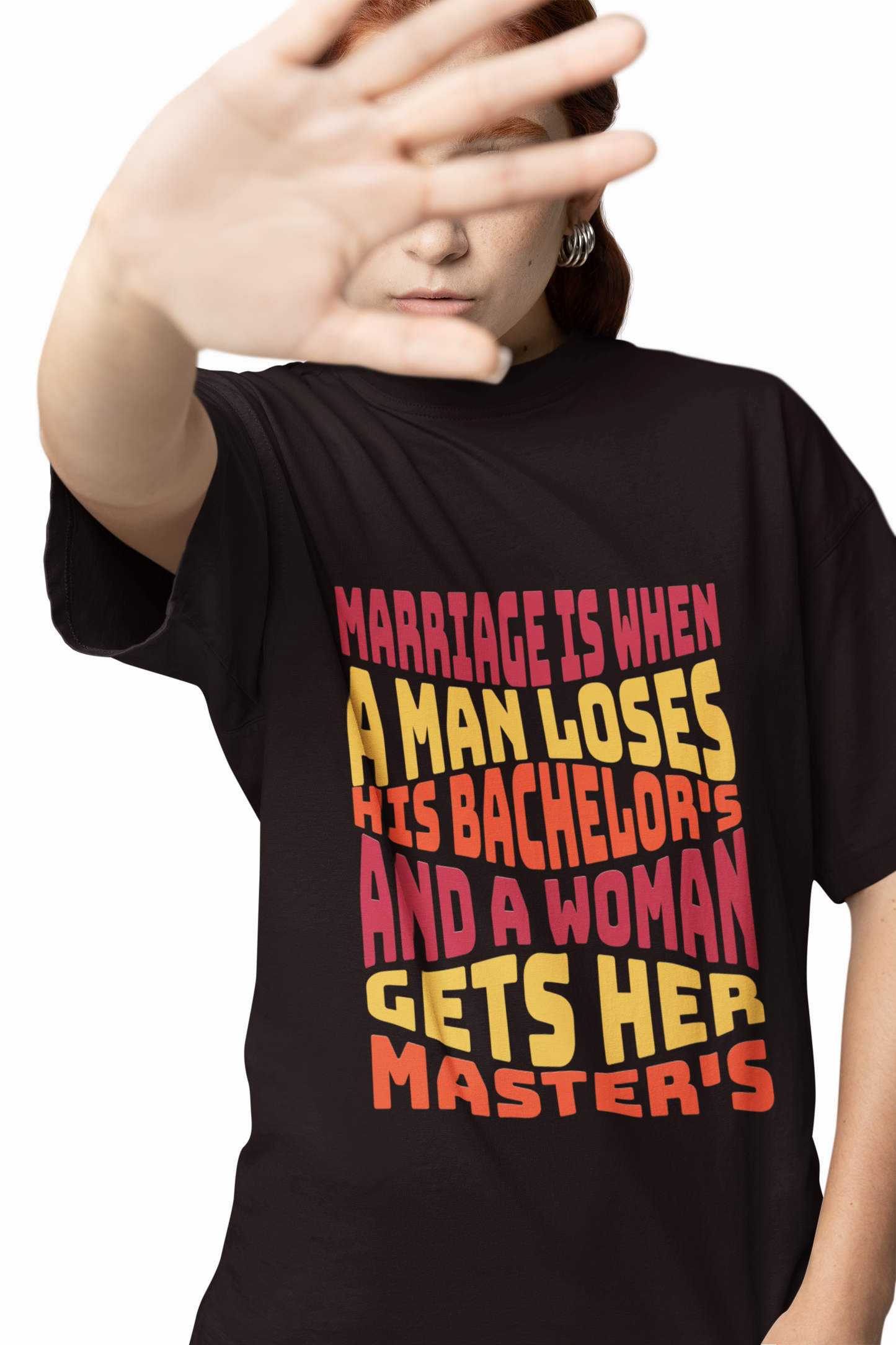 Bachelor's End, Master's Begin - Funny Marriage T-Shirt