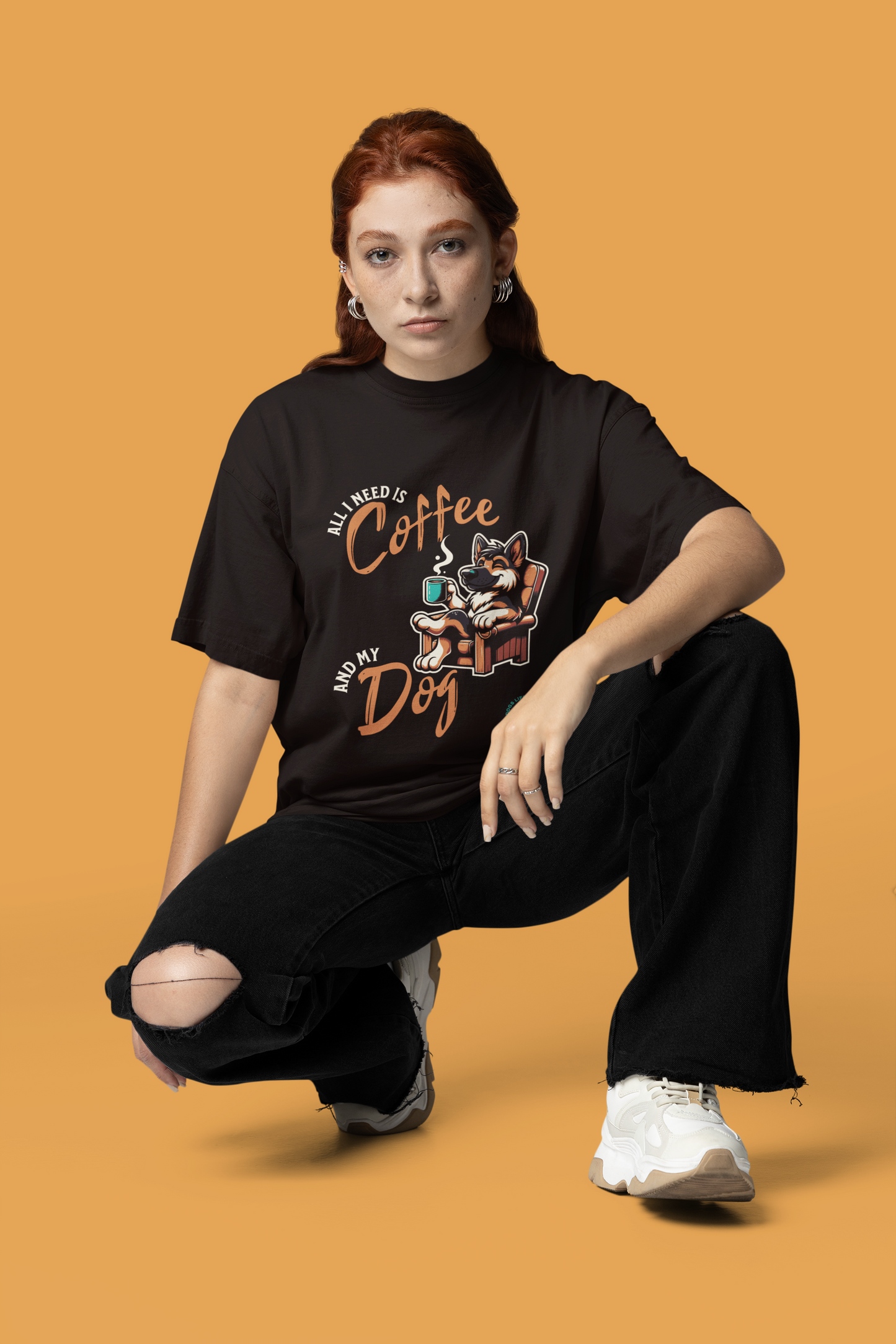All I Need is Coffee and My Dog T-shirt