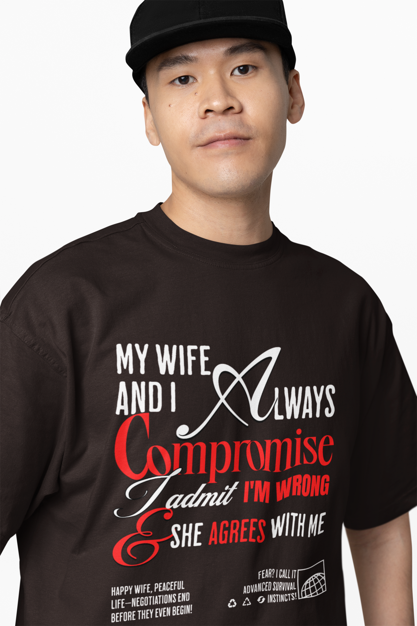 Happy Marriage Compromise T-shirt
