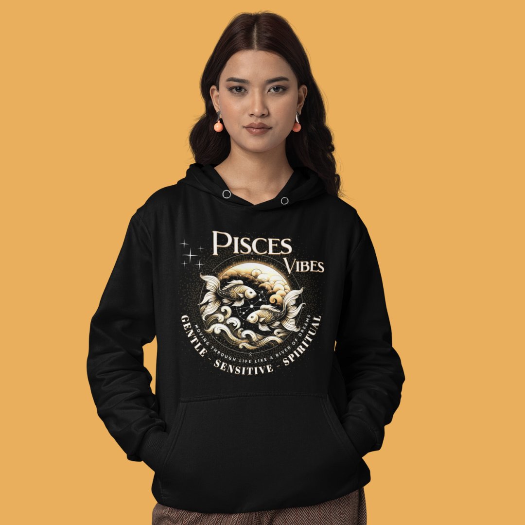 Pisces Vibes Hoodie - TranquilTrendz