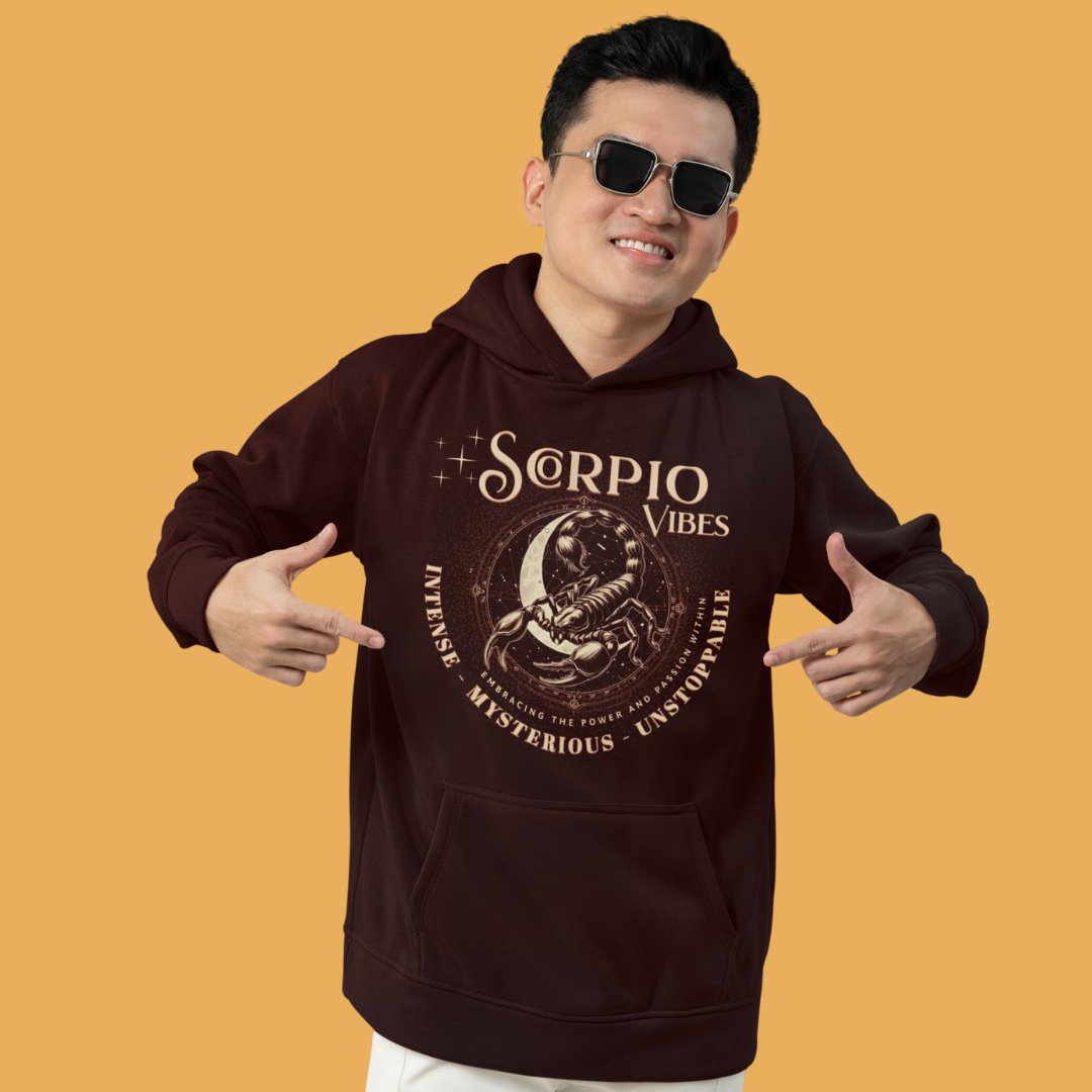 Scorpio Vibes Hoodie - TranquilTrendz
