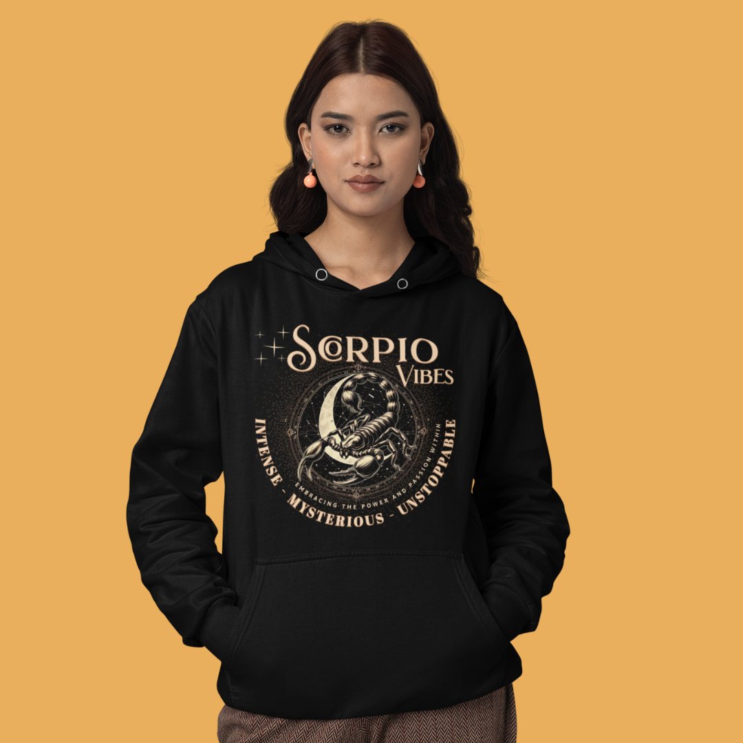 Scorpio Vibes Hoodie - TranquilTrendz