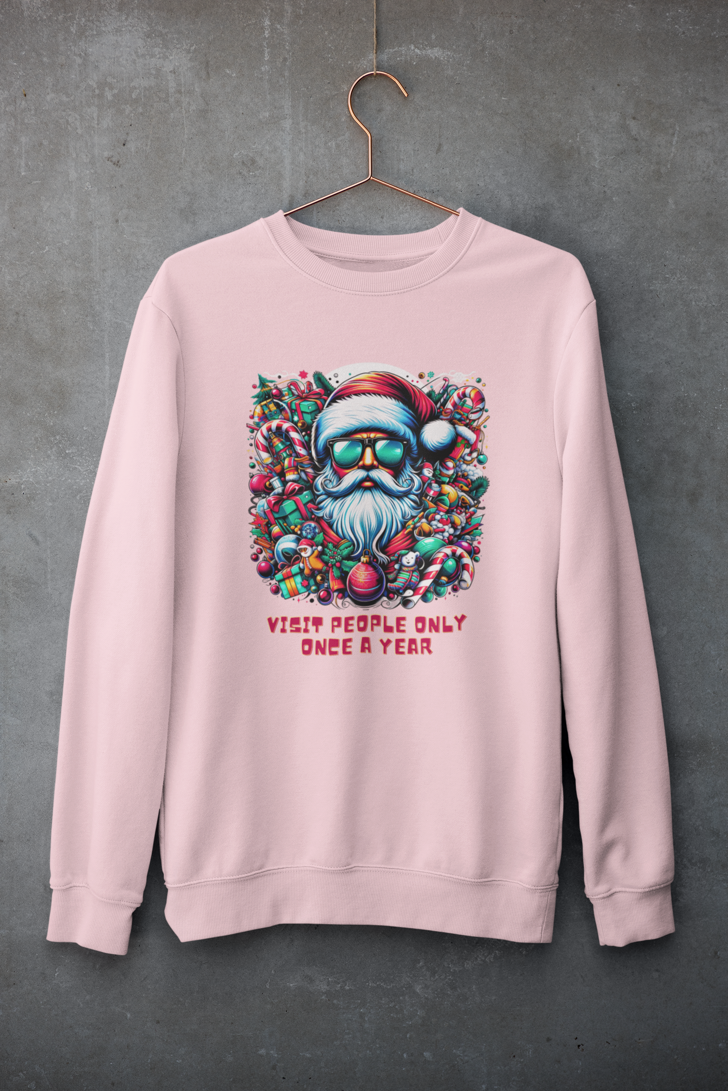 Festive Santa Sweatshirt