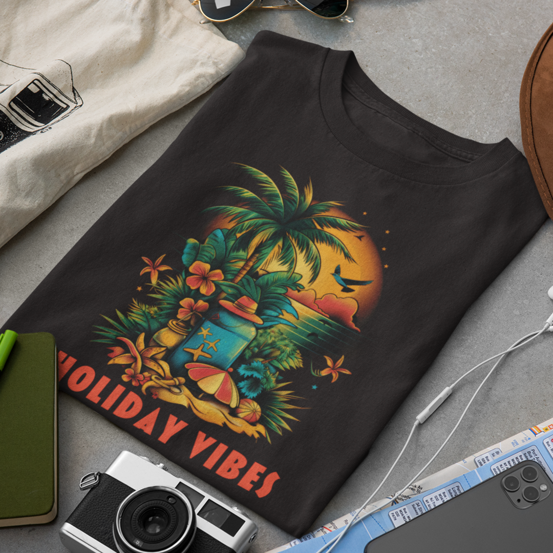 Tropical Holiday Vibes T-Shirt