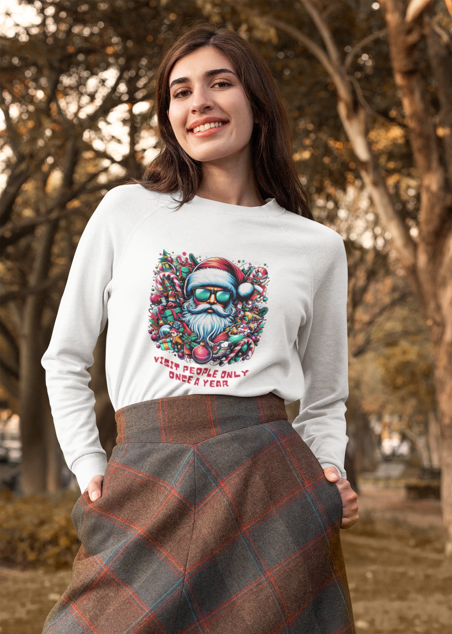 Festive Santa Sweatshirt