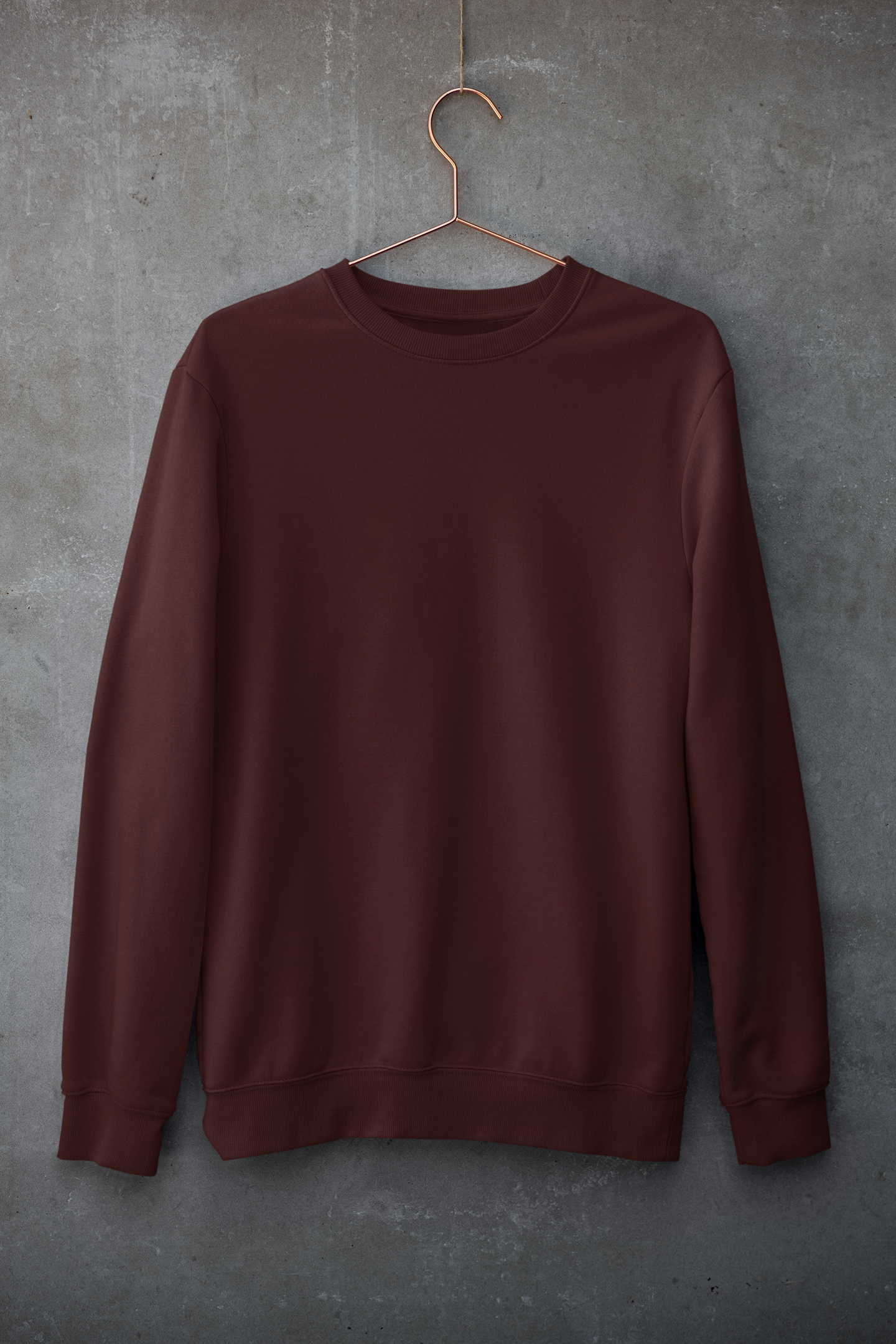 Maroon Unisex Winter SweatShirt