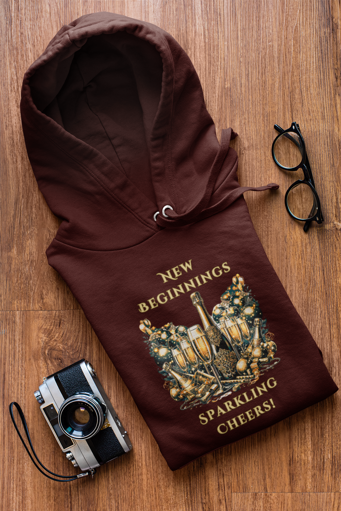 Toast to New Beginnings Hoodie