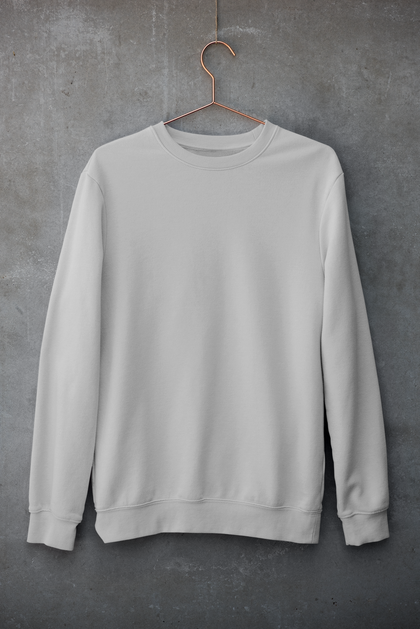 Grey Melange Unisex Winter SweatShirt