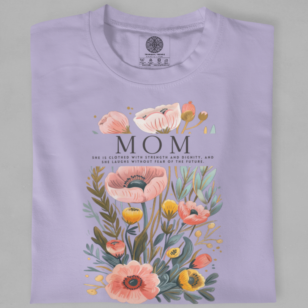 Floral Grace Mom T-Shirt