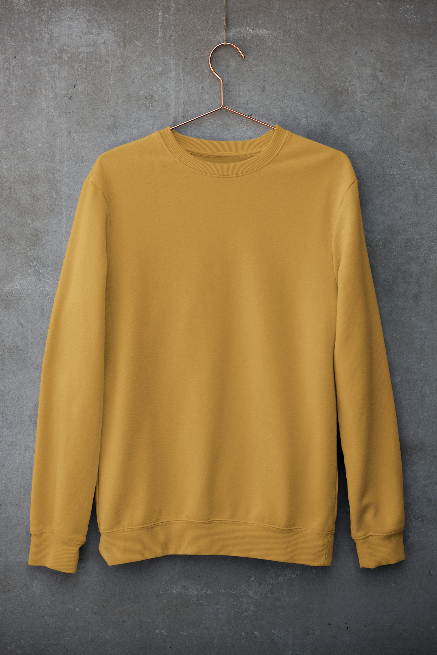 Mustard Yellow Unisex Winter SweatShirt