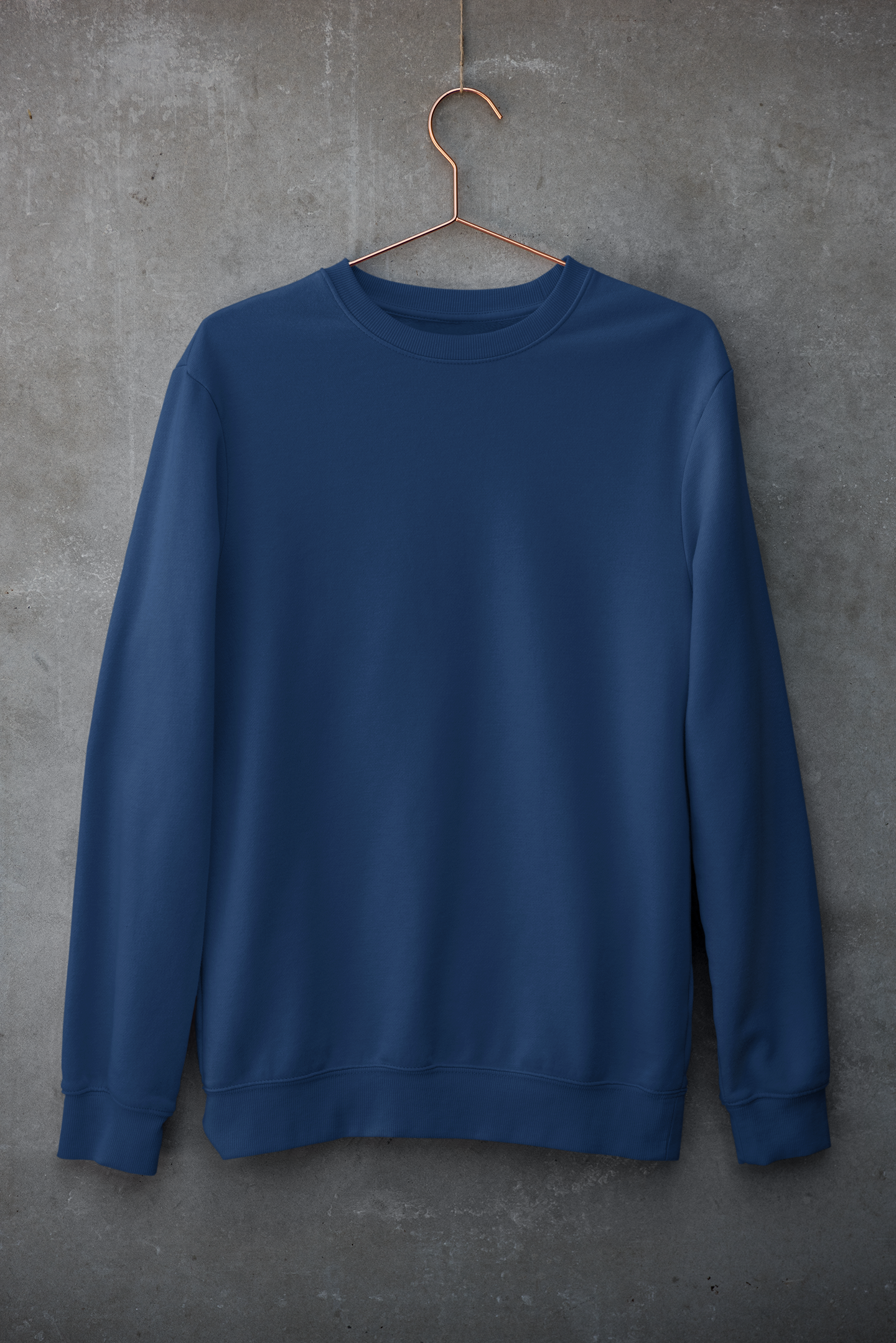 Navy Blue Unisex Winter SweatShirt