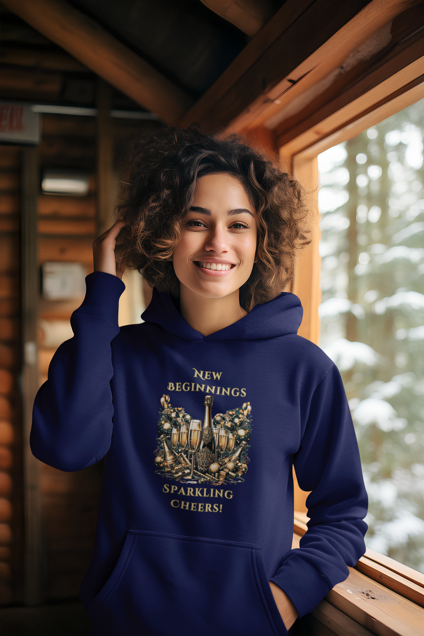 Toast to New Beginnings Hoodie