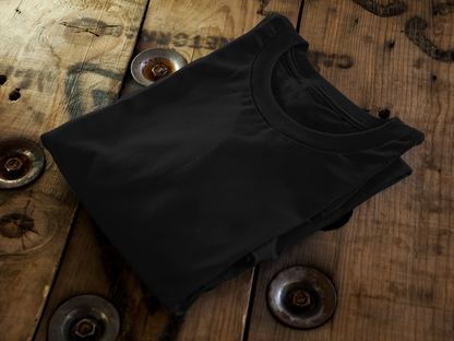 SUPIMA : Black T-Shirt