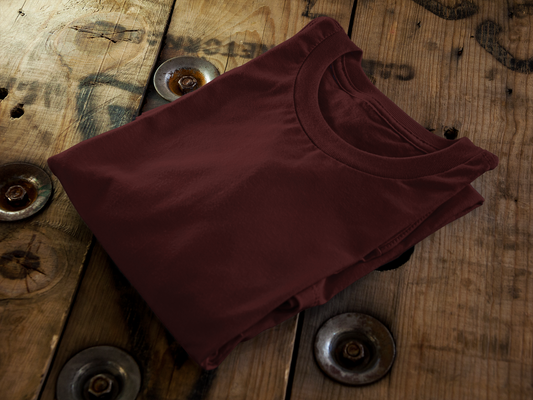 SUPIMA : Maroon T-Shirt