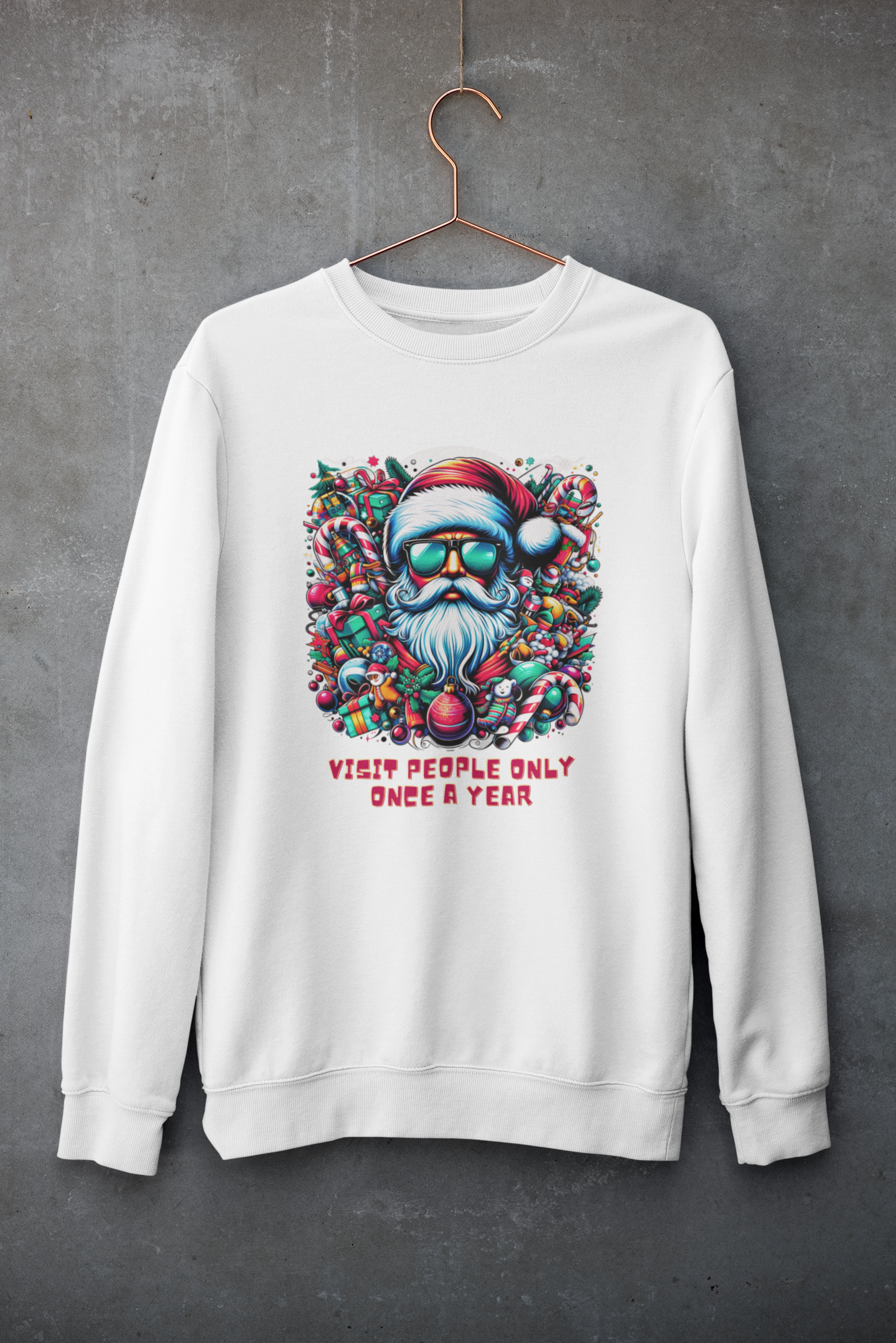 Festive Santa Sweatshirt