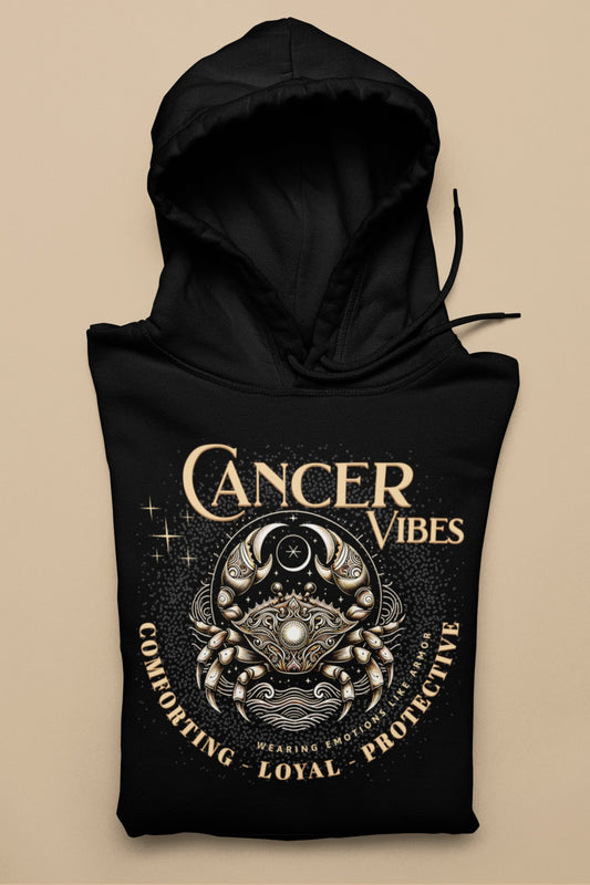 Cancer Vibes Hoodie - TranquilTrendz