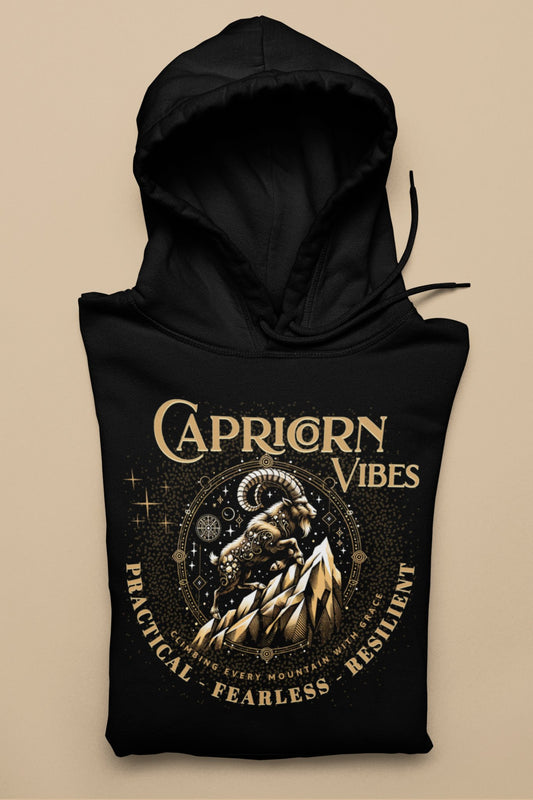 Capricorn Vibes Hoodie - TranquilTrendz