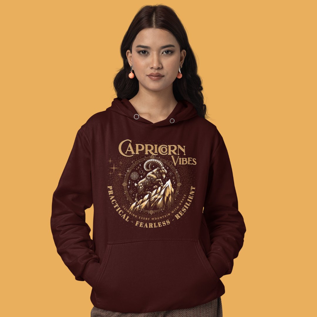 Capricorn Vibes Hoodie - TranquilTrendz