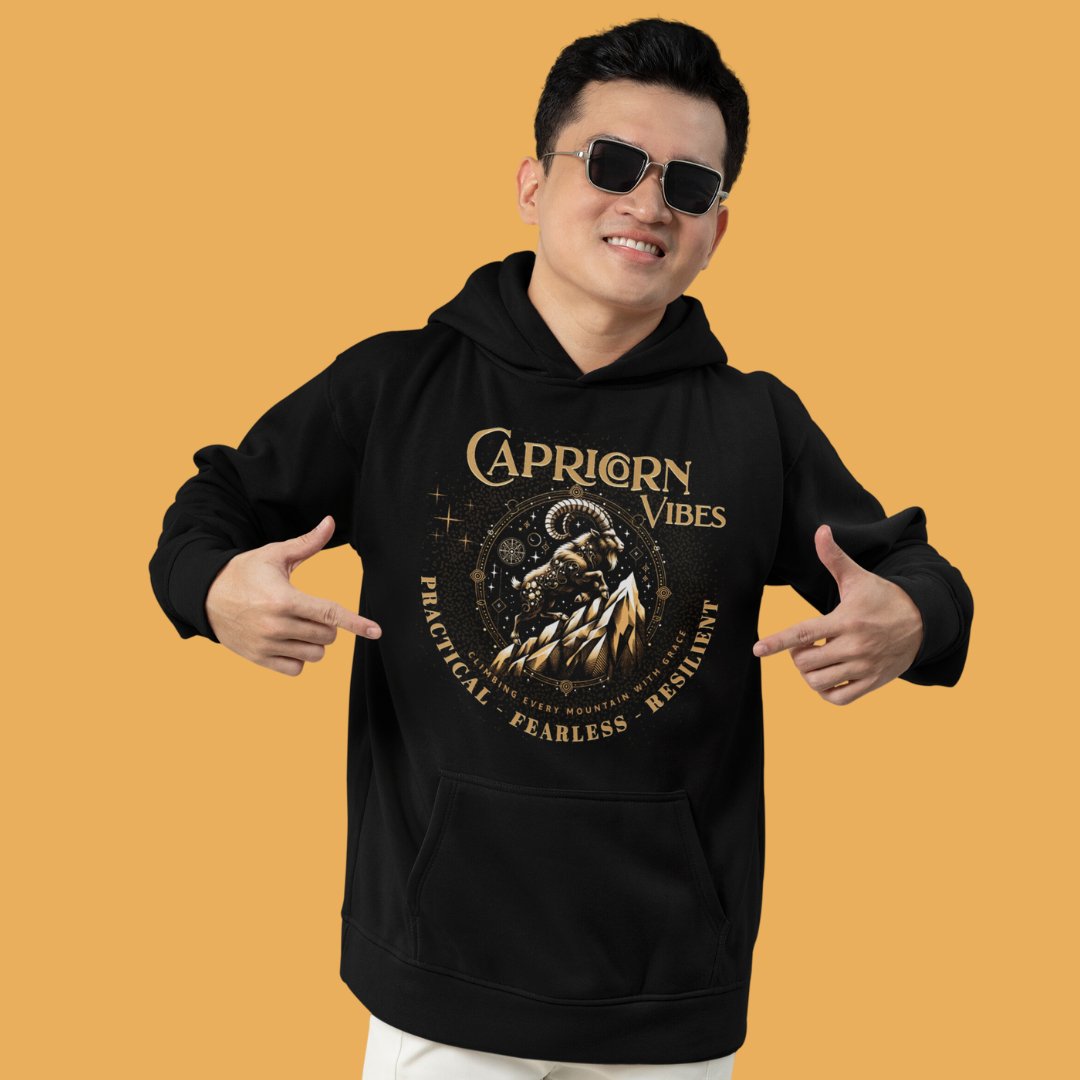 Capricorn Vibes Hoodie - TranquilTrendz