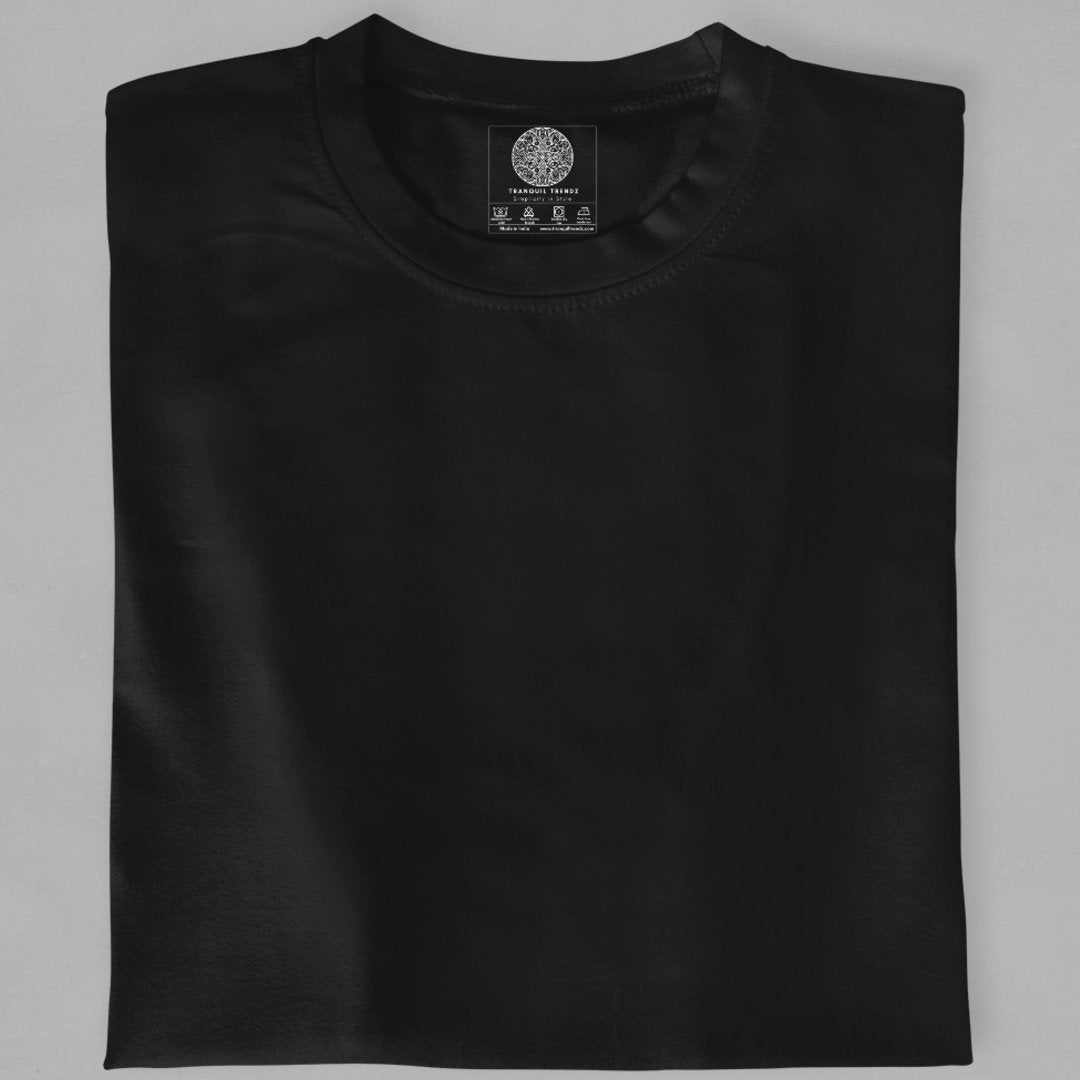 Classic Black T-Shirt - TranquilTrendz