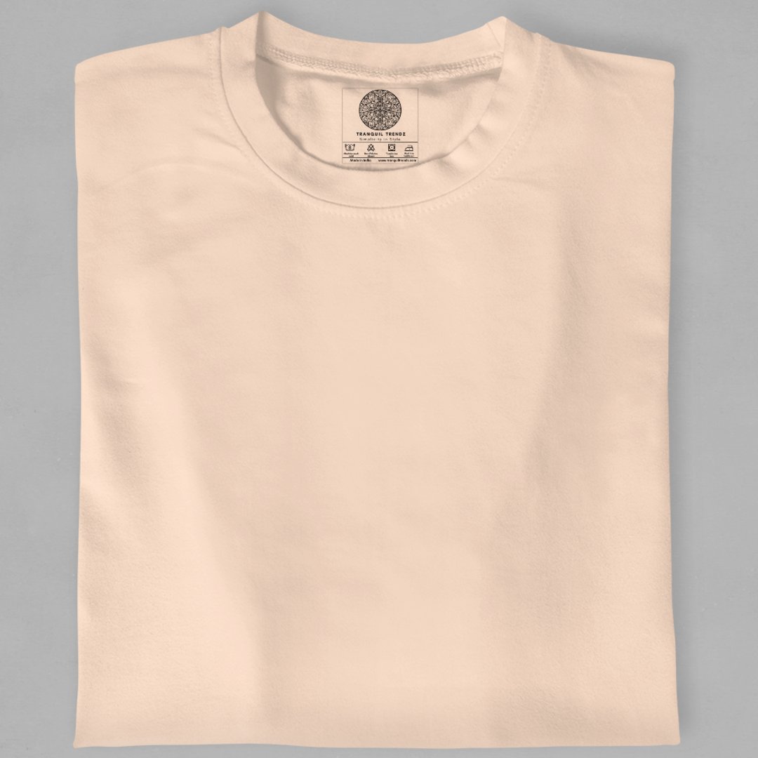 Classic Peach T-Shirt - TranquilTrendz