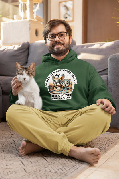 Companion Paws Travel Hoodie - TranquilTrendz