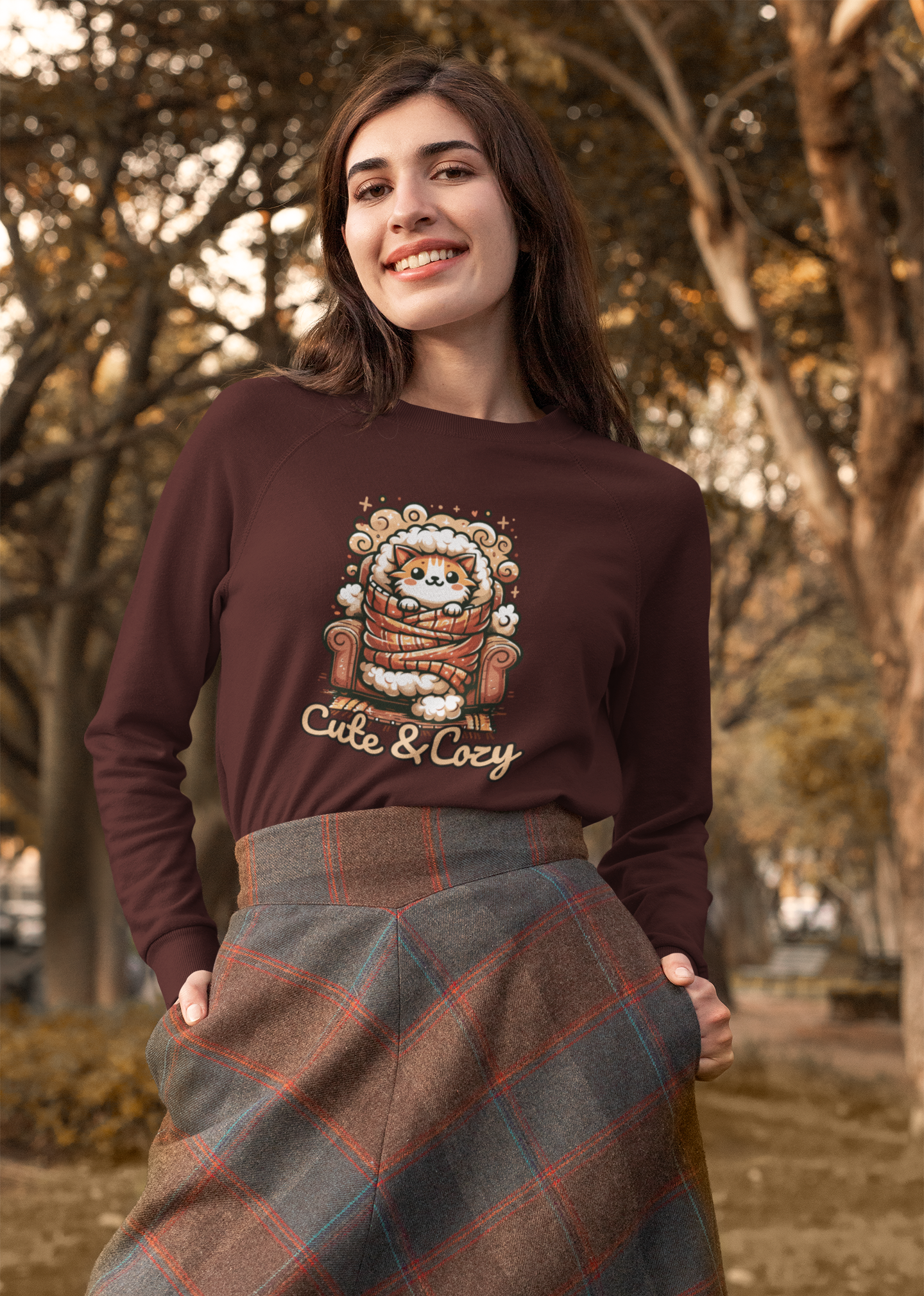 Cute and Cozy Cat Lovers Sweatshirt