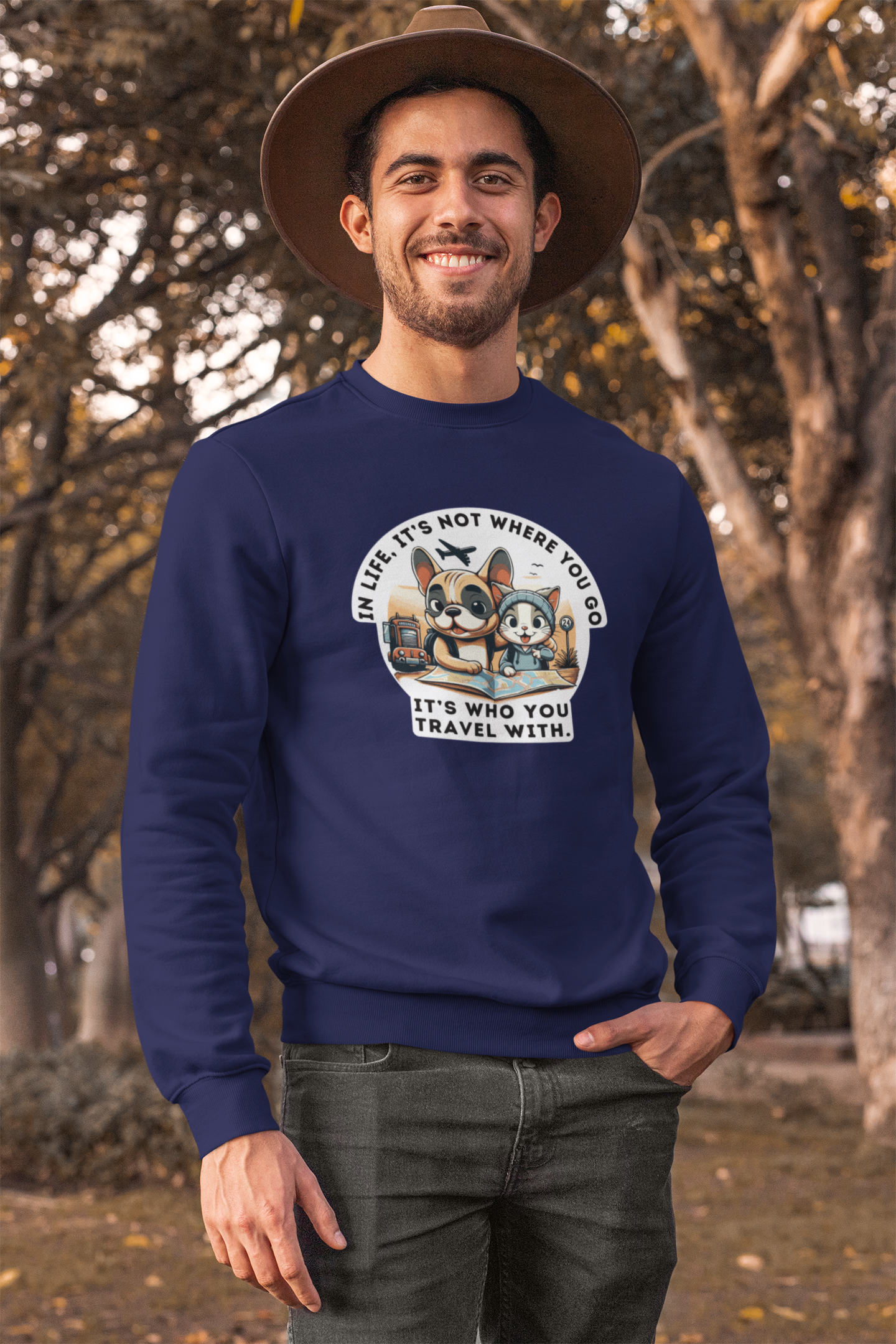 Companion Paws Travel Sweatshirt