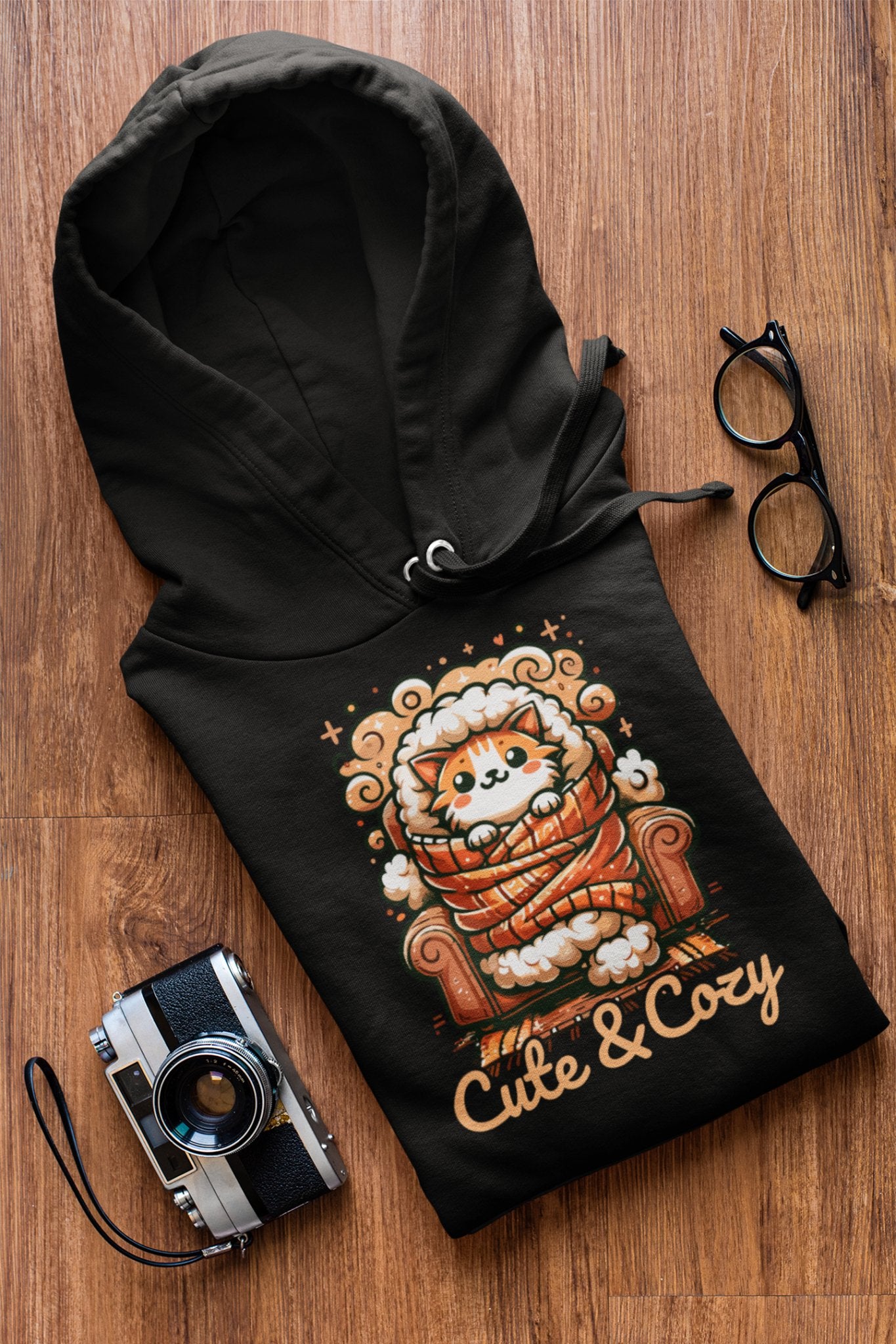 Cute and Cozy Cat Lovers Hoodie - TranquilTrendz