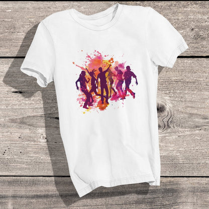 Dance of Colors T-Shirt - TranquilTrendz