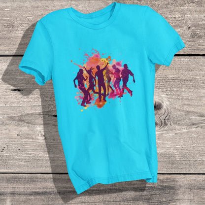 Dance of Colors T-Shirt - TranquilTrendz