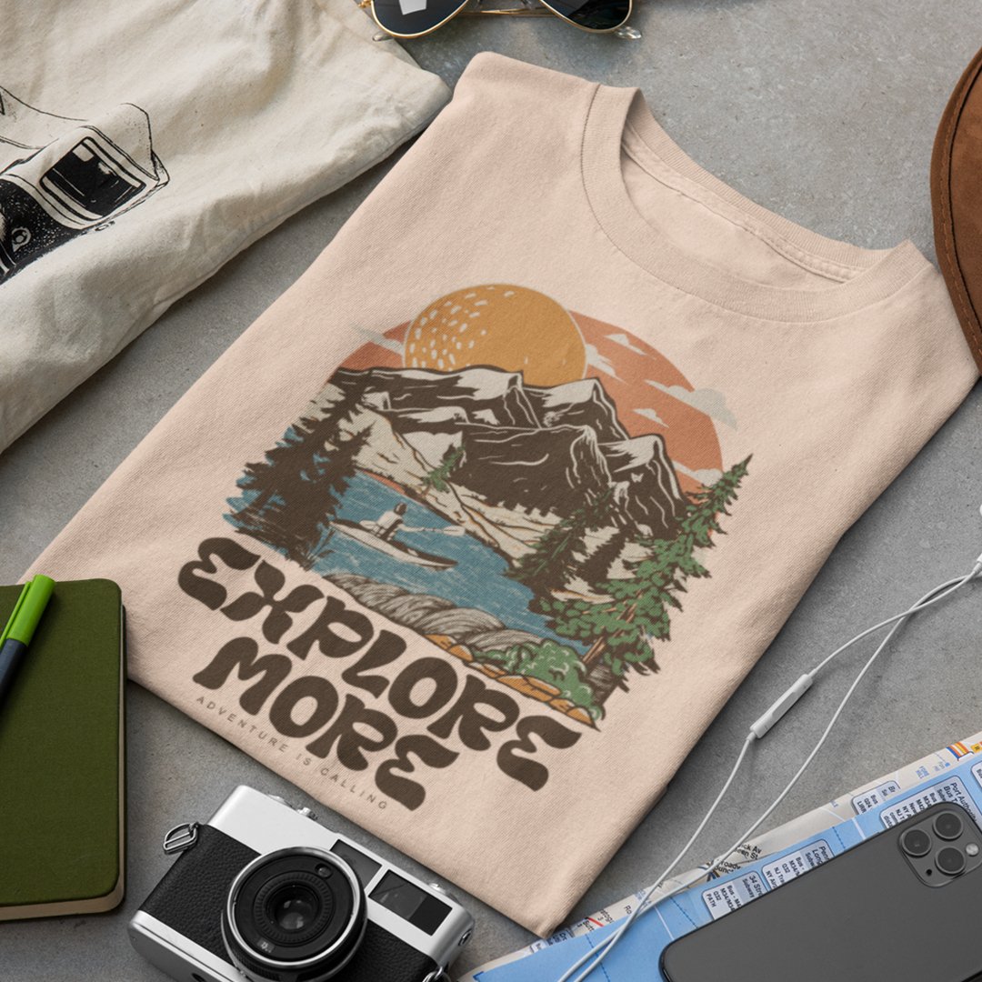 Explore More Adventure T-Shirt - TranquilTrendz