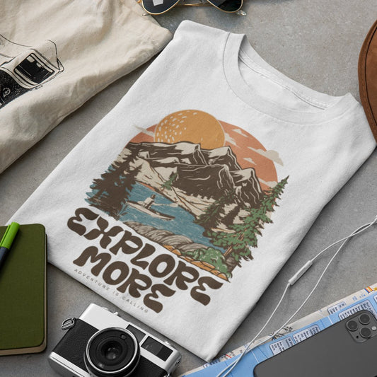 Explore More Adventure T-Shirt - TranquilTrendz