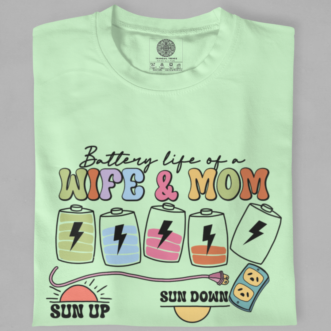 Wife & Mom: Juggling Life's Roles T-Shirt