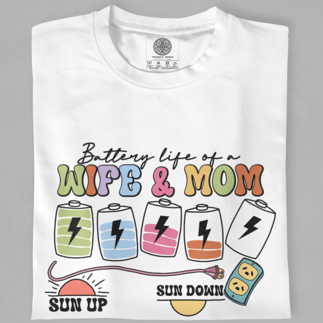 Wife & Mom: Juggling Life's Roles T-Shirt