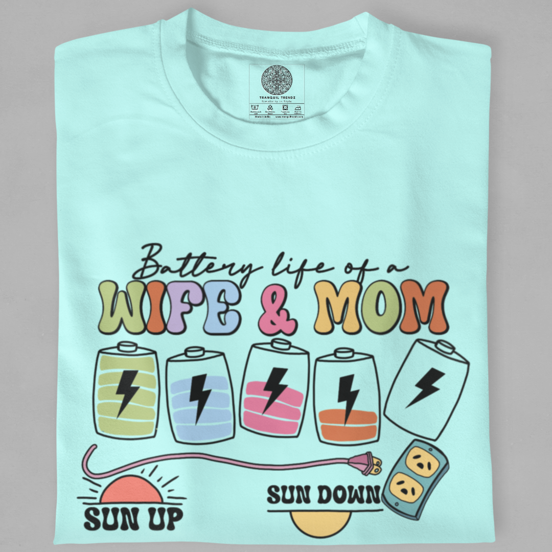 Wife & Mom: Juggling Life's Roles T-Shirt