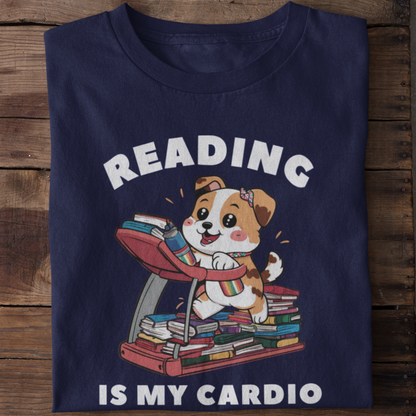 Bookish Workout - Reading Cardio T-Shirt