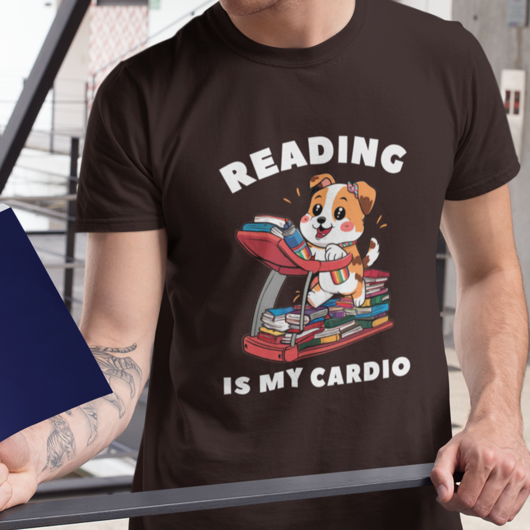 Bookish Workout - Reading Cardio T-Shirt