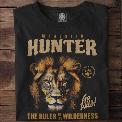 Majestic Hunter Lion T-Shirt