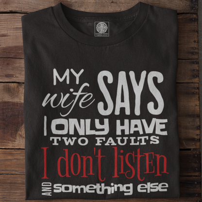 Selective Hearing Husband T-Shirt