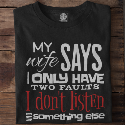Selective Hearing Husband T-Shirt