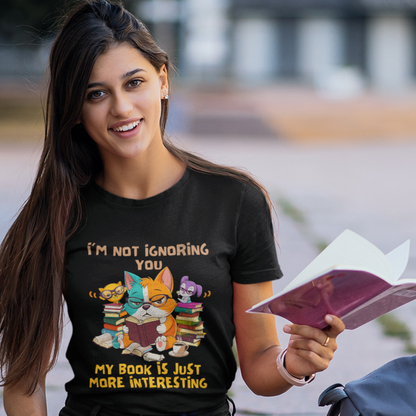 Engrossed Reader - Interesting Book T-Shirt