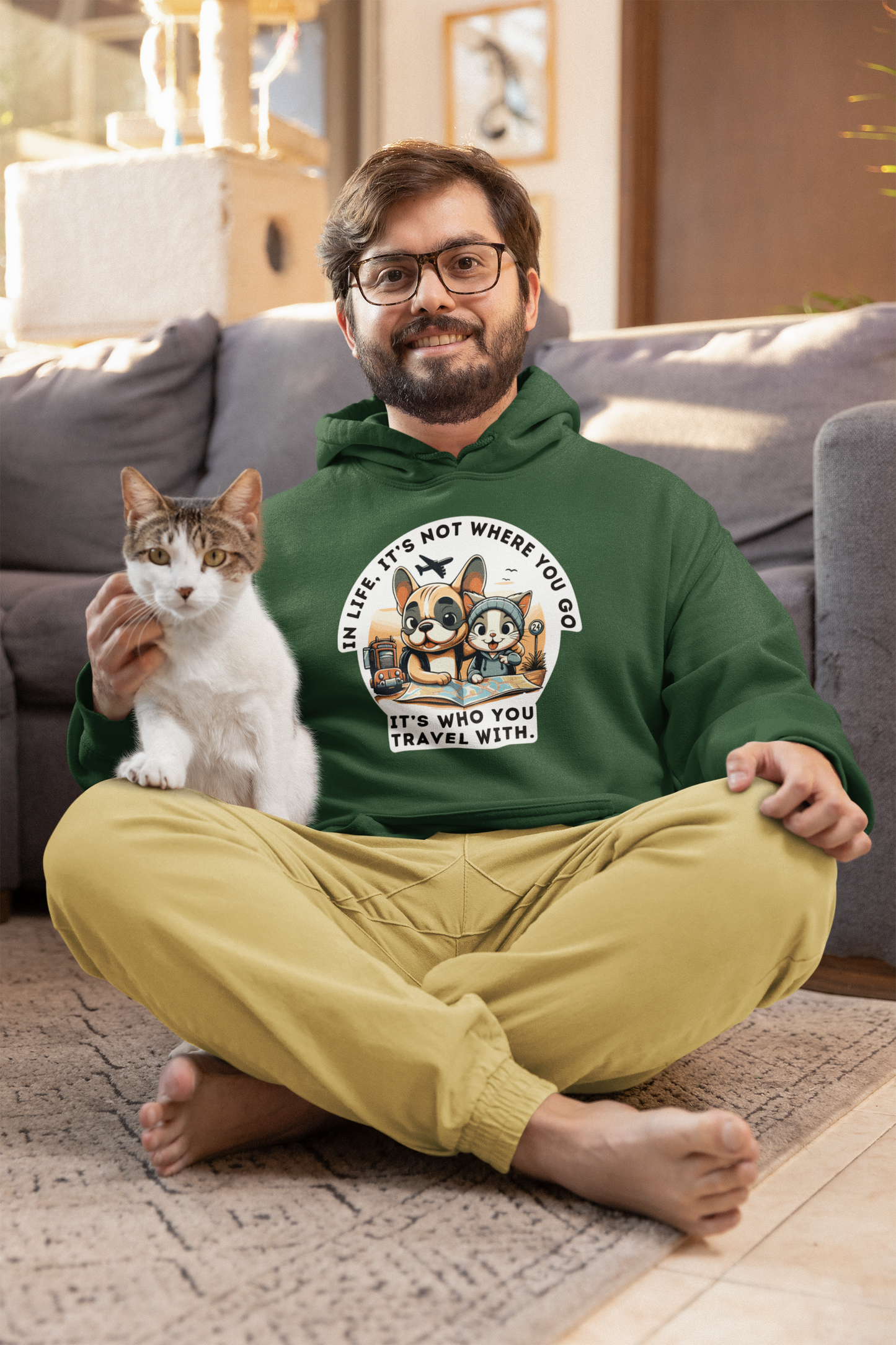 Companion Paws Travel Hoodie