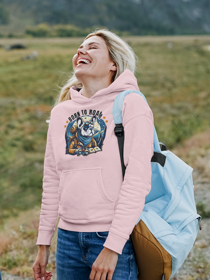 Born To Roam Pug Explorer Hoodie