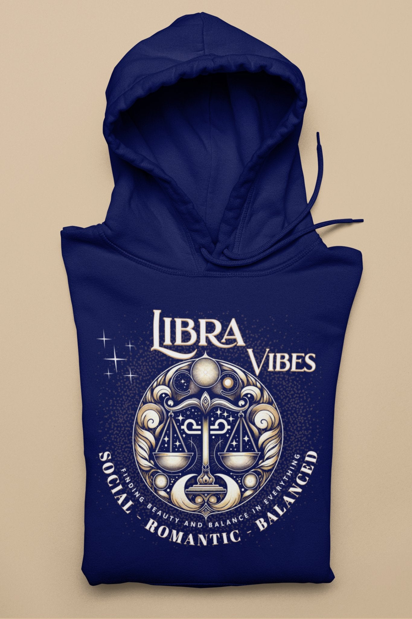 Libra Vibes Hoodie - TranquilTrendz
